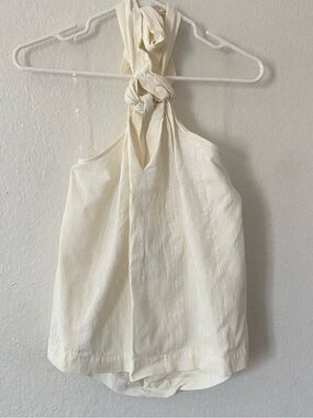 Universal Thread Knotted Halter Top Size Medium NWOT